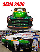 1953 GMC Panel-AcousticTRUCK by Quiet Ride Solutions, SEMA 2008